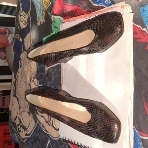 Snakeskin Heels by Olini